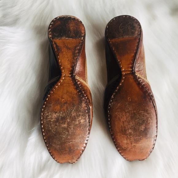 Handmade leather flats - Picture 6 of 7